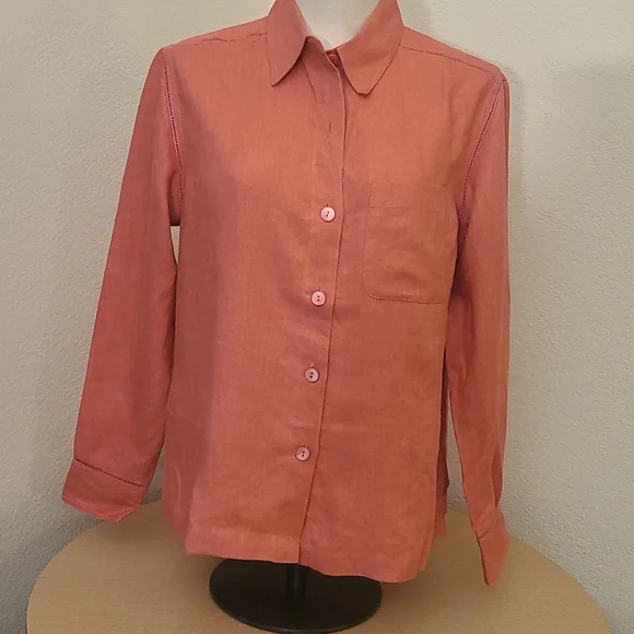 open lace back dress Ferrecci Virgo Coral Regular Fit Dress Shirt 16 Large 36-37 Sleeve